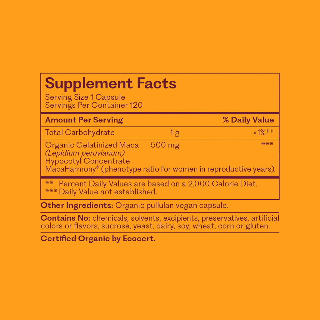 Femmenessence® MacaHarmony For Reproductive Health