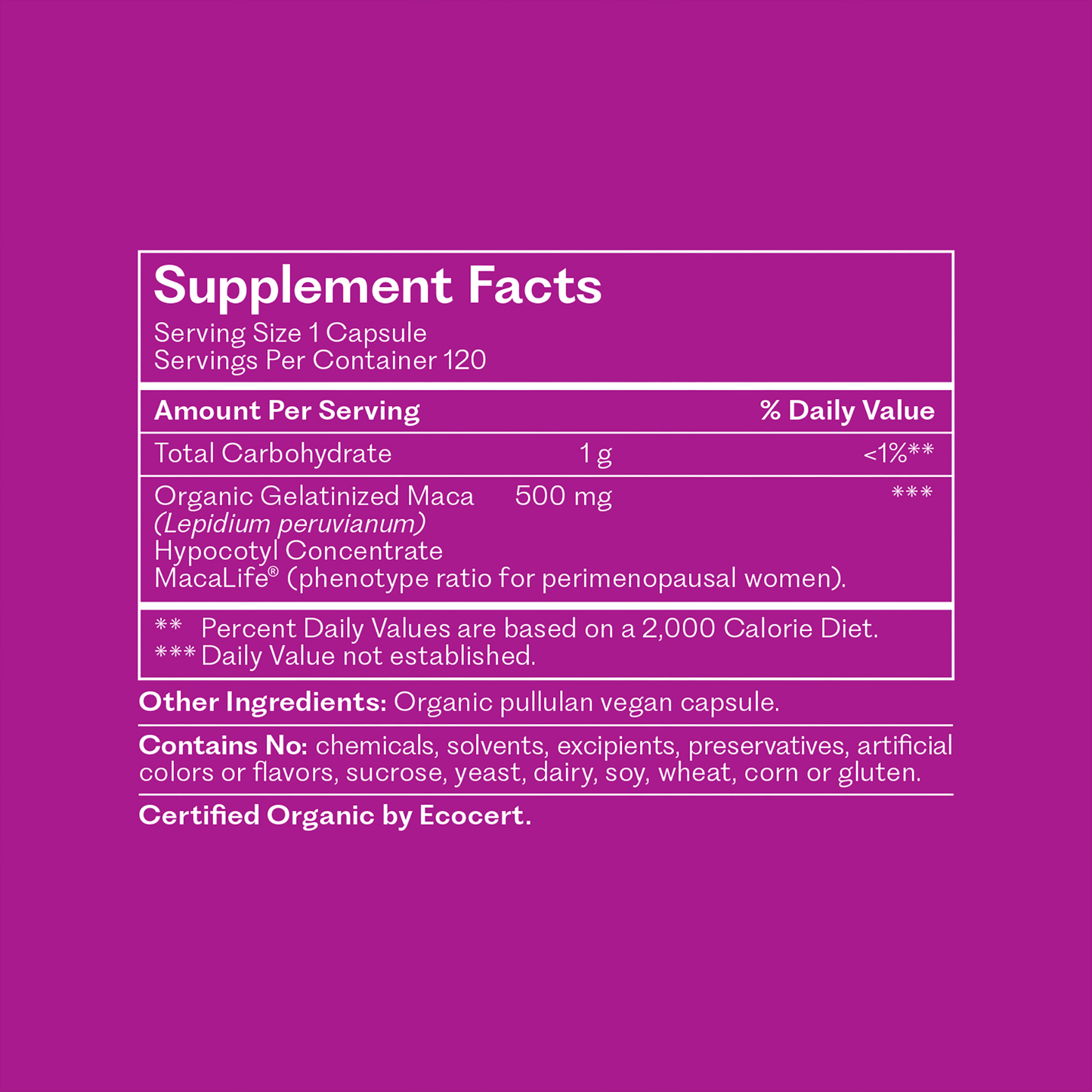 Femmenessence MacaLifeFor Perimenopause