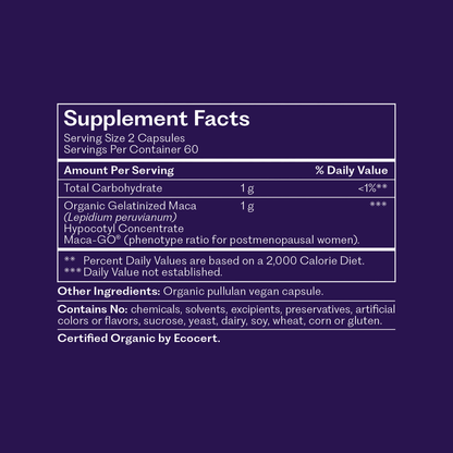 Femmenessence MacaPause For Postmenopause
