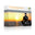 Femmenessence MacaHarmony<br>For Menstrual Health right-facing front and side of product box showing silhouette of woman facing horizon at sunset